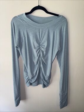 Free People FP Movement Tempo Ruched UV Protection Long Sleeve